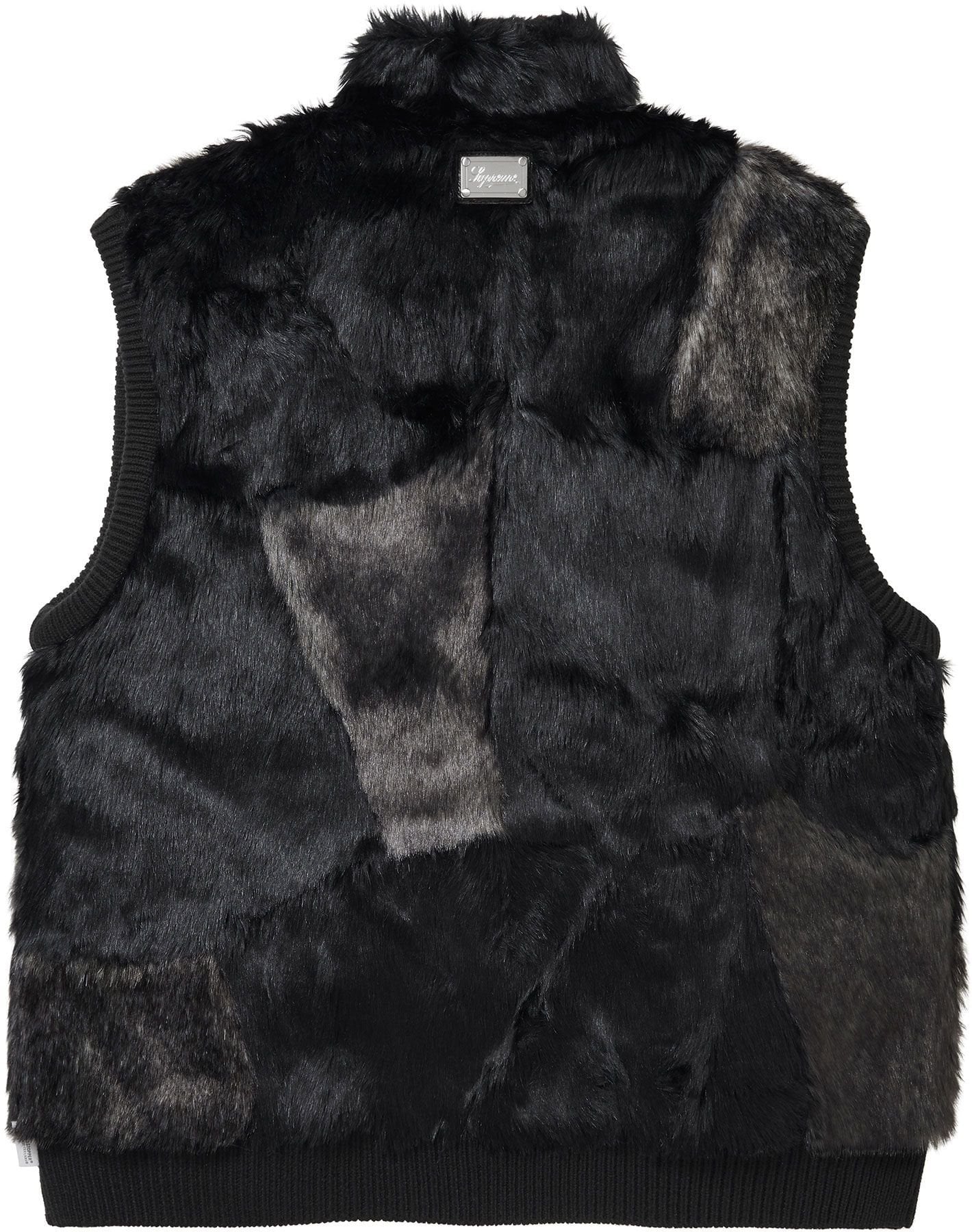 Faux Fur WINDSTOPPER® Vest view 3